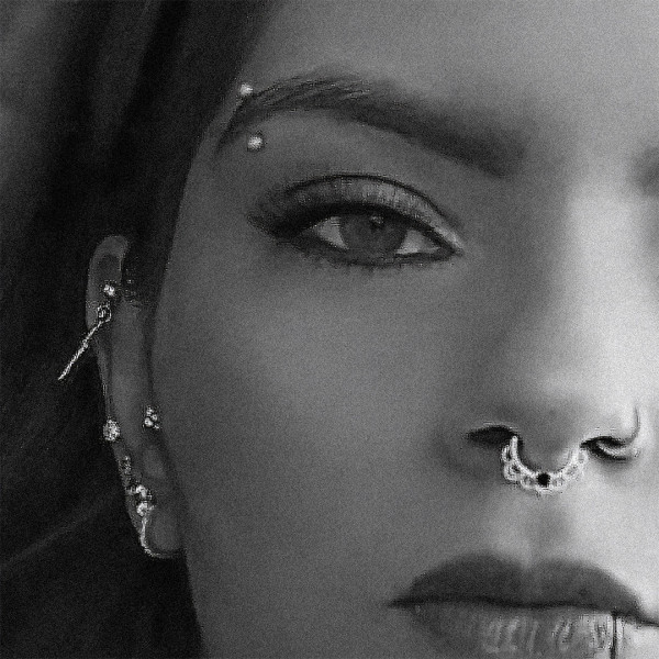 Kit Piercing Sobrancelha Bolinha com 20un em aço cirúrgico prateado