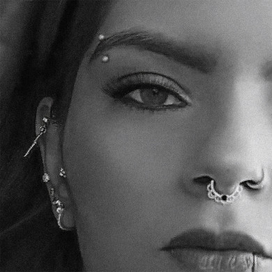 Kit Piercing Sobrancelha Bolinha com 20un em aço cirúrgico prateado