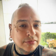 Kit Piercing Sobrancelha Dourado Bolinha com 20un em aço cirúrgico dourado