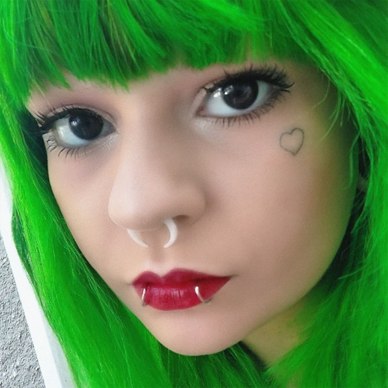 Kit Piercing Argola Dobrável com 20un em aço inox prateado